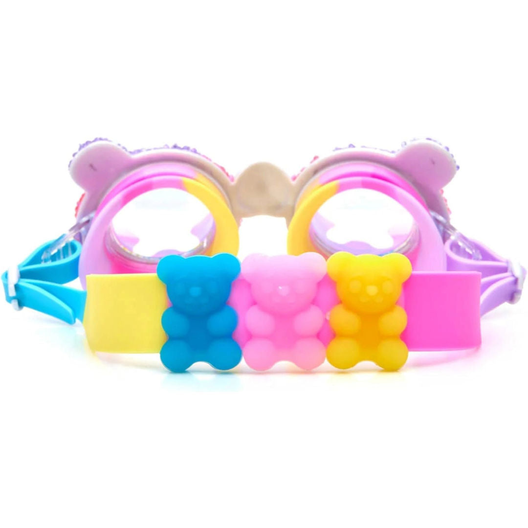 Bling2O Rock Candy Gummy Bear Swim Goggles (Multicolor), 8+ years