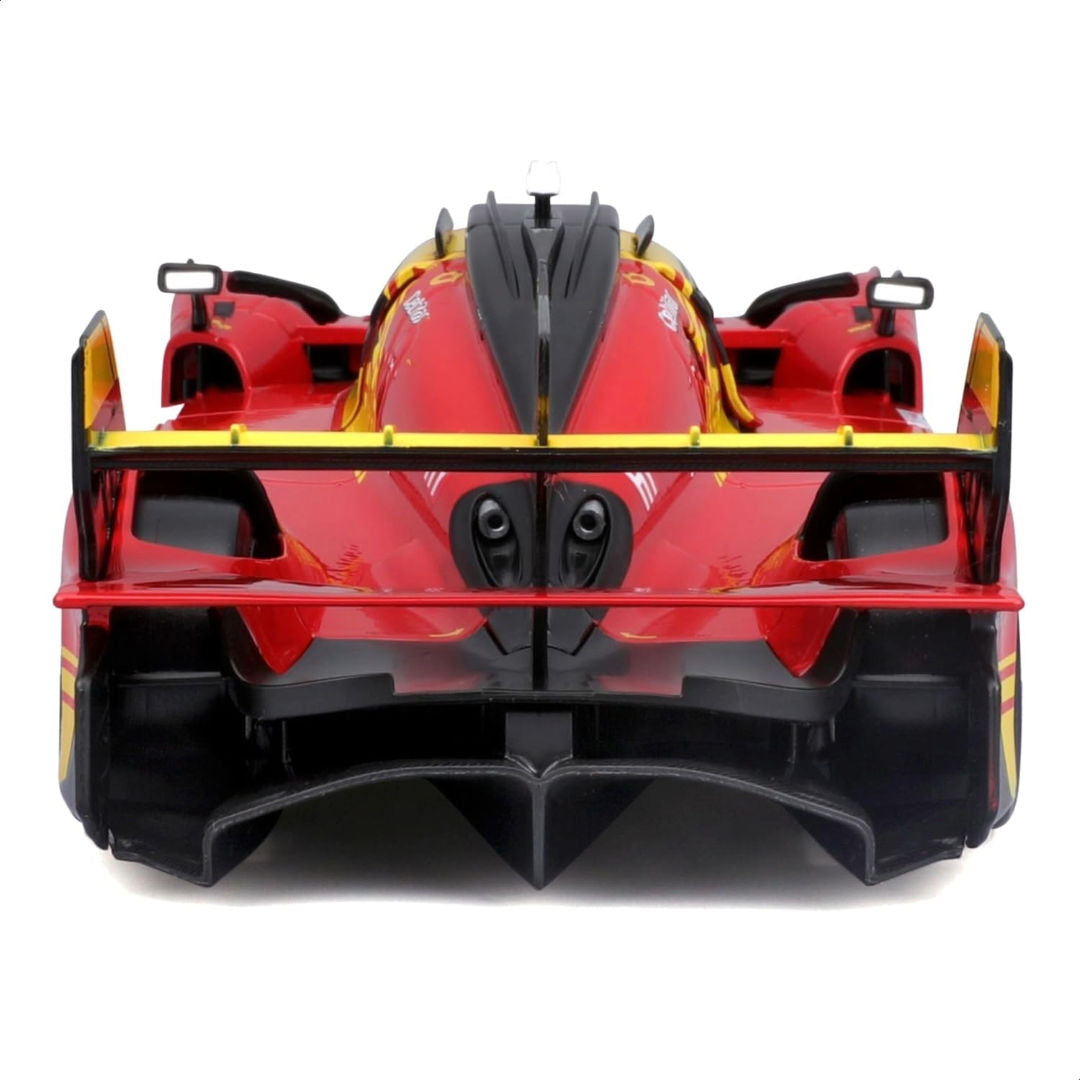 Bburago Racing 24h LeMans Hypercar 2024 Ferrari 499P #50 Antonio Fuoco Die-cast Car (1:24, Red), 14+ years