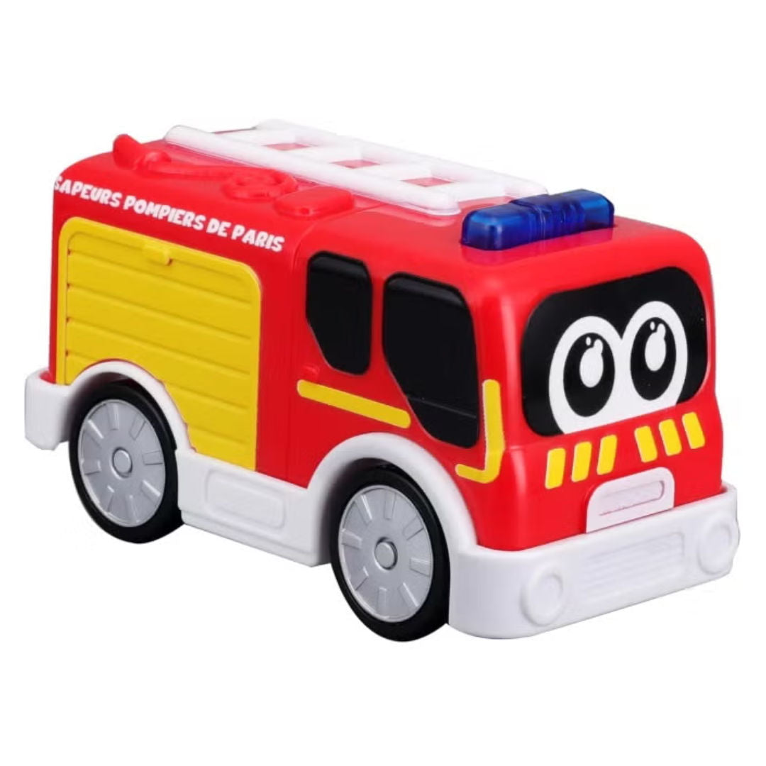 Bburago Junior Emergency Team, 3-Pack Die-Cast Vehicles, Multicolored With Sound & Light