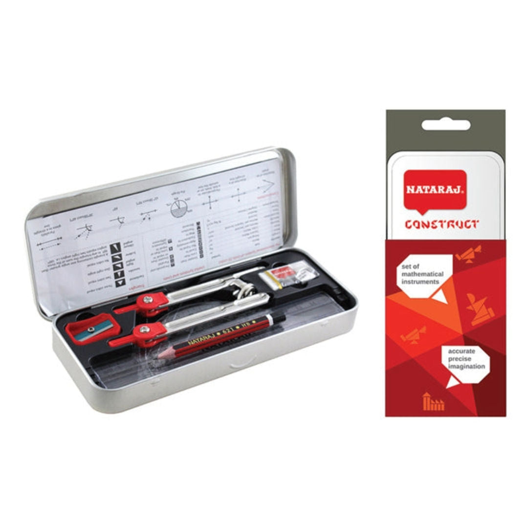 Nataraj Geometry Mathematical Instrument Box