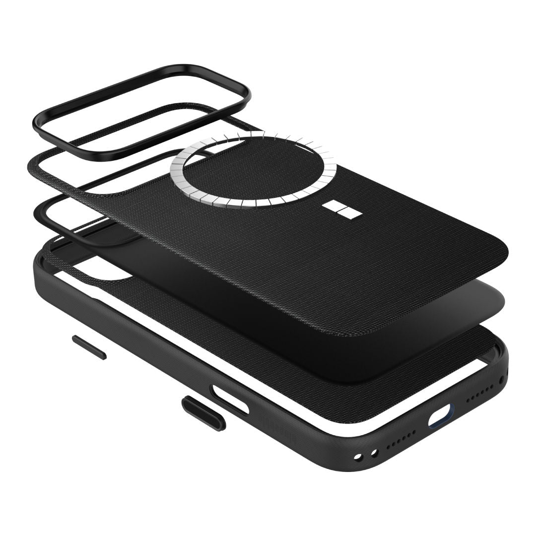 Blupebble Weavon Premium Fabric Weave MagSafe Case for iPhone 18 Pro Max