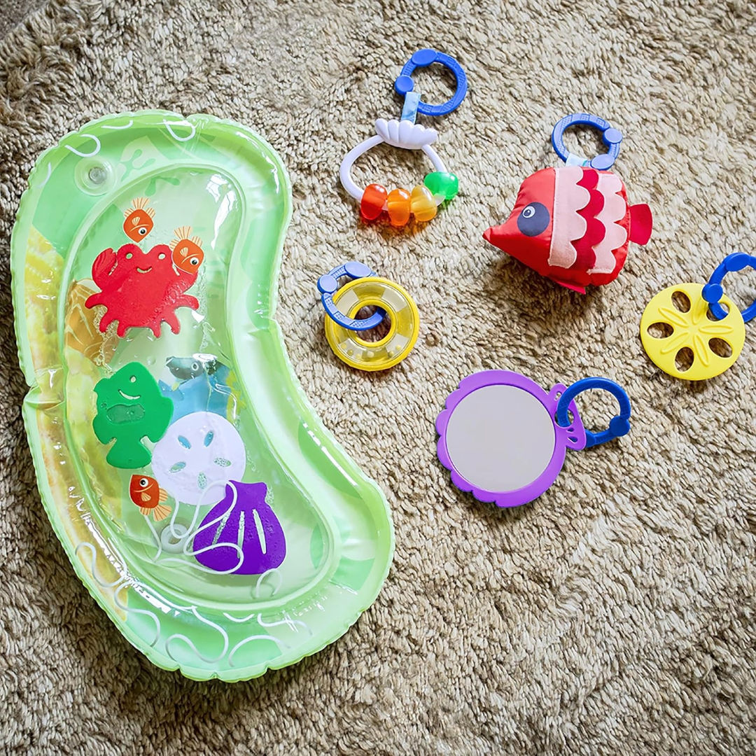 Baby Einstein Sea Floor Explorers 2-in-1 Water Mat Play Gym,  Ages Newborn and Up