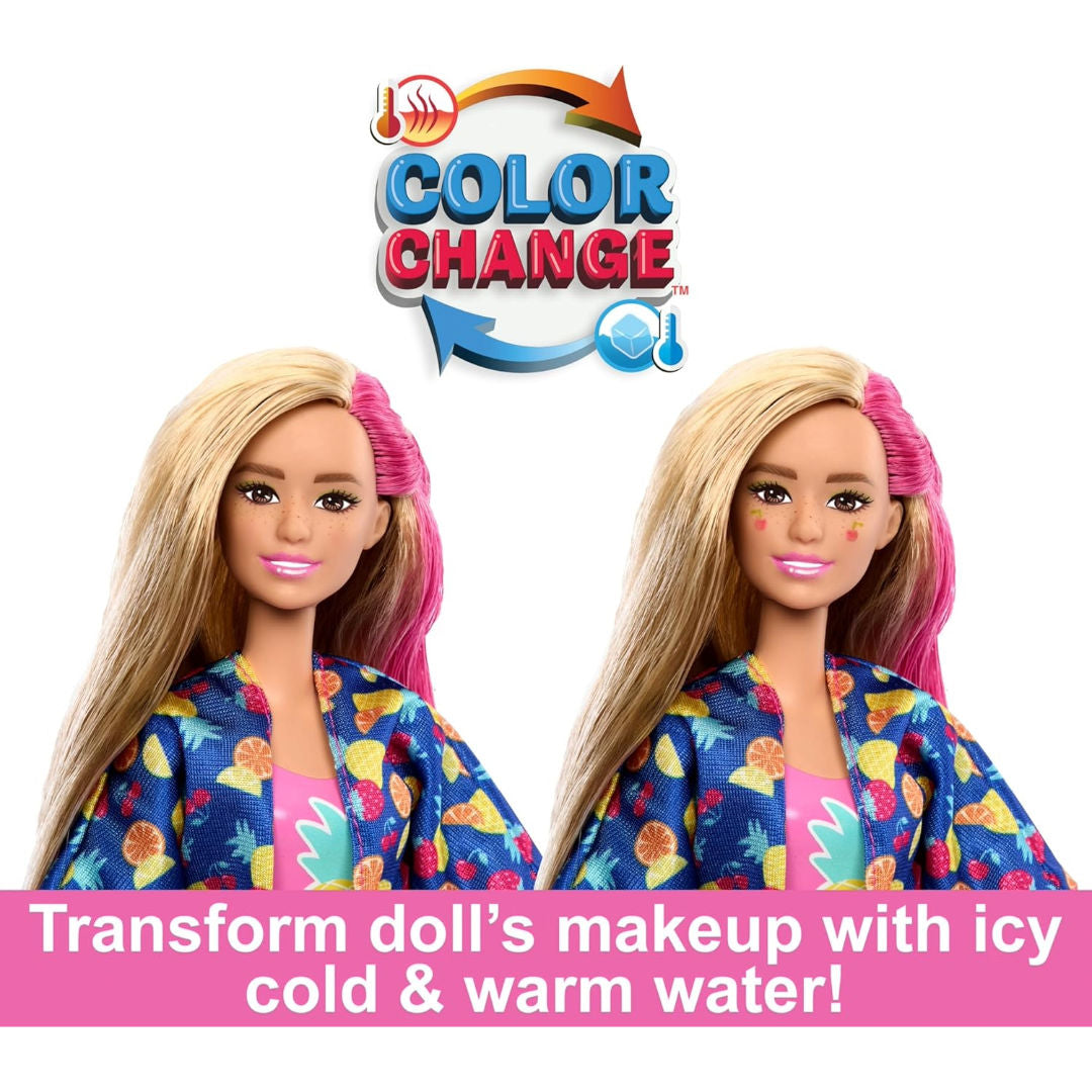 Barbie POP Reveal Rise & Surprise Fruit Series Doll, 3+  Years