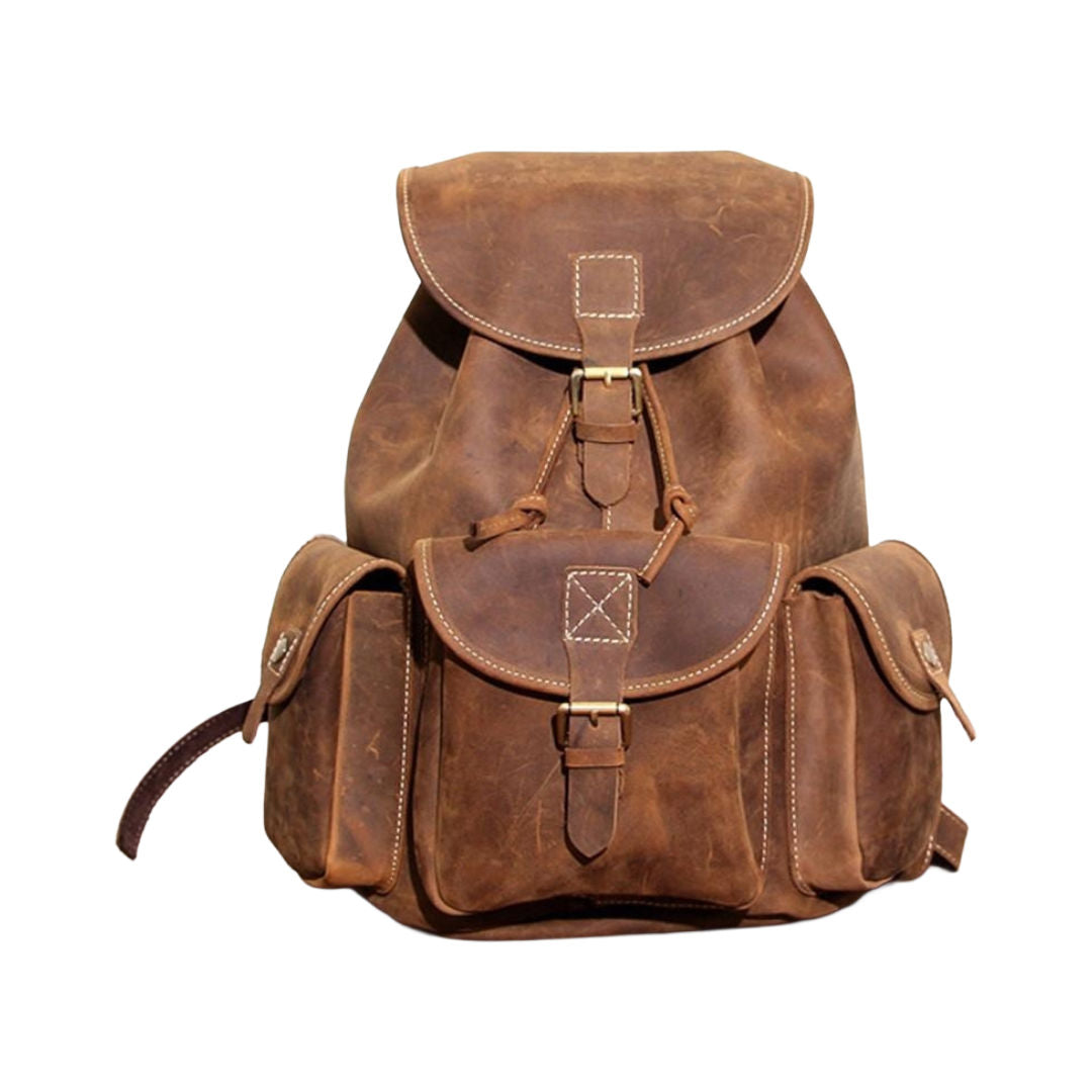 HMZ Premium Genuine Leather Bag, Stylish Everyday & Professional Carry Bag