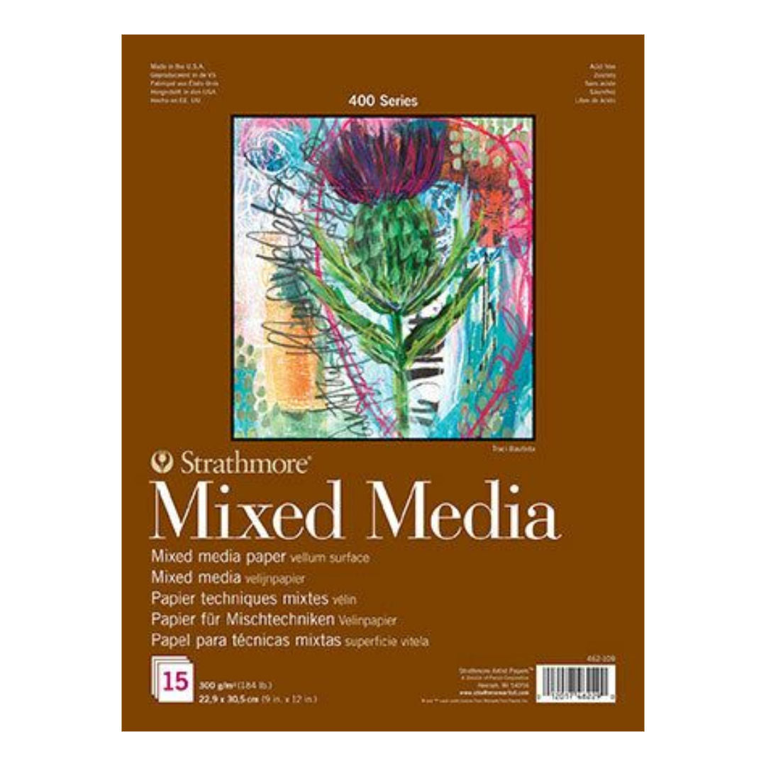 Strathmore Mixed Media Pad, 15 Sheets, 27.9x35.6cm, 300gsm