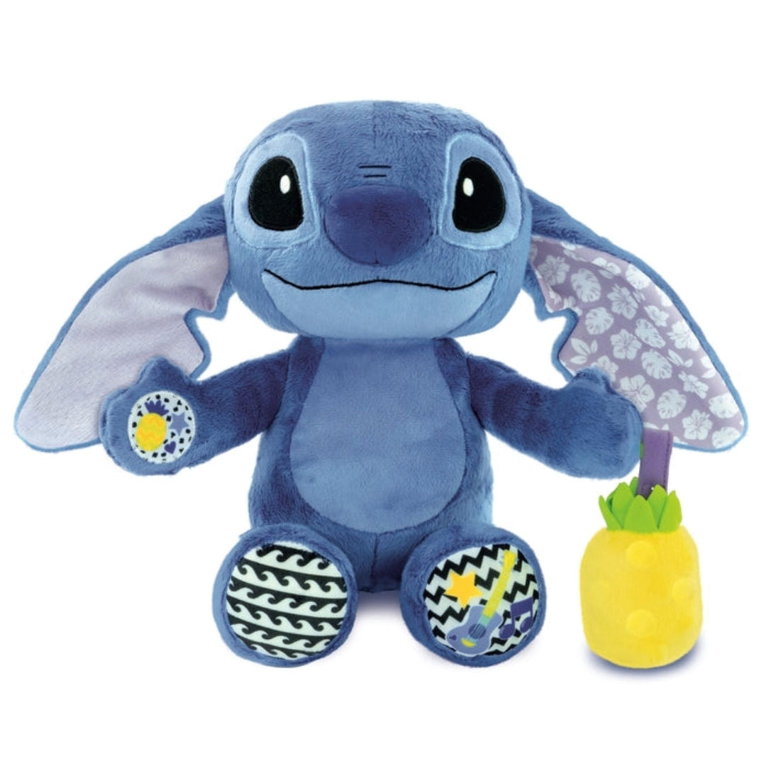 Disney baby Clementoni Lilo, Stitch Calm And Play Musical Plush Toy, Blue