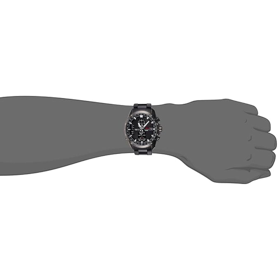 Casio Edifice Black Dial Men's Watch, EQWA1110DC-1A