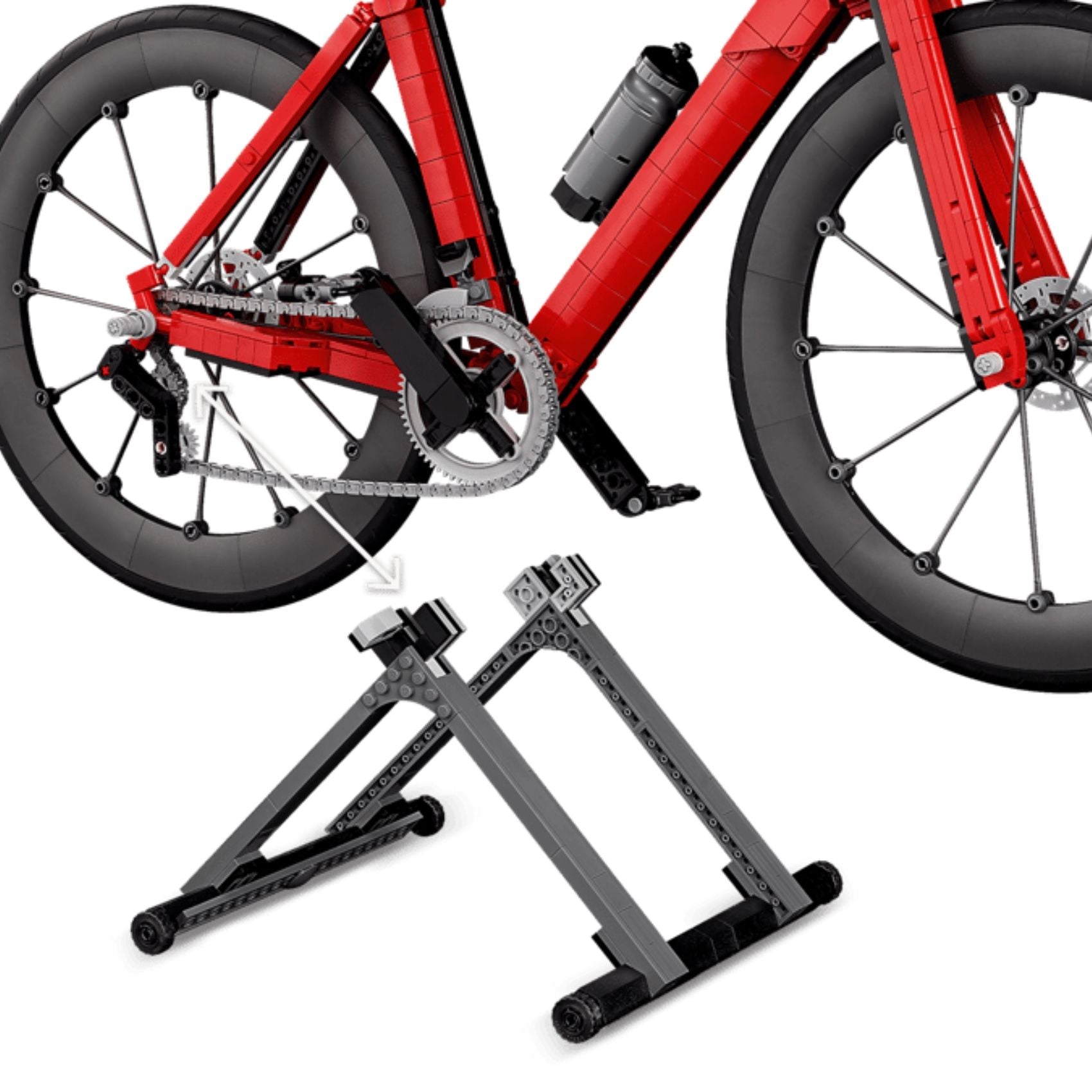 LEGO Icons 11380 Road Bike Sports Decor Building Toy Set, 1015 Pieces for Adults 18 Years and Above