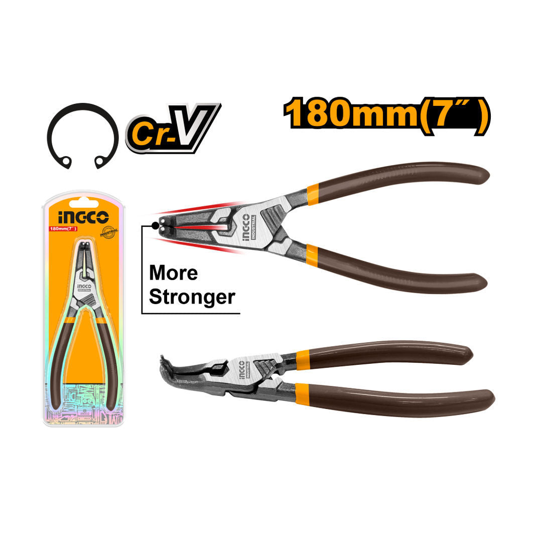 INGCO Circlip Plier, 7"