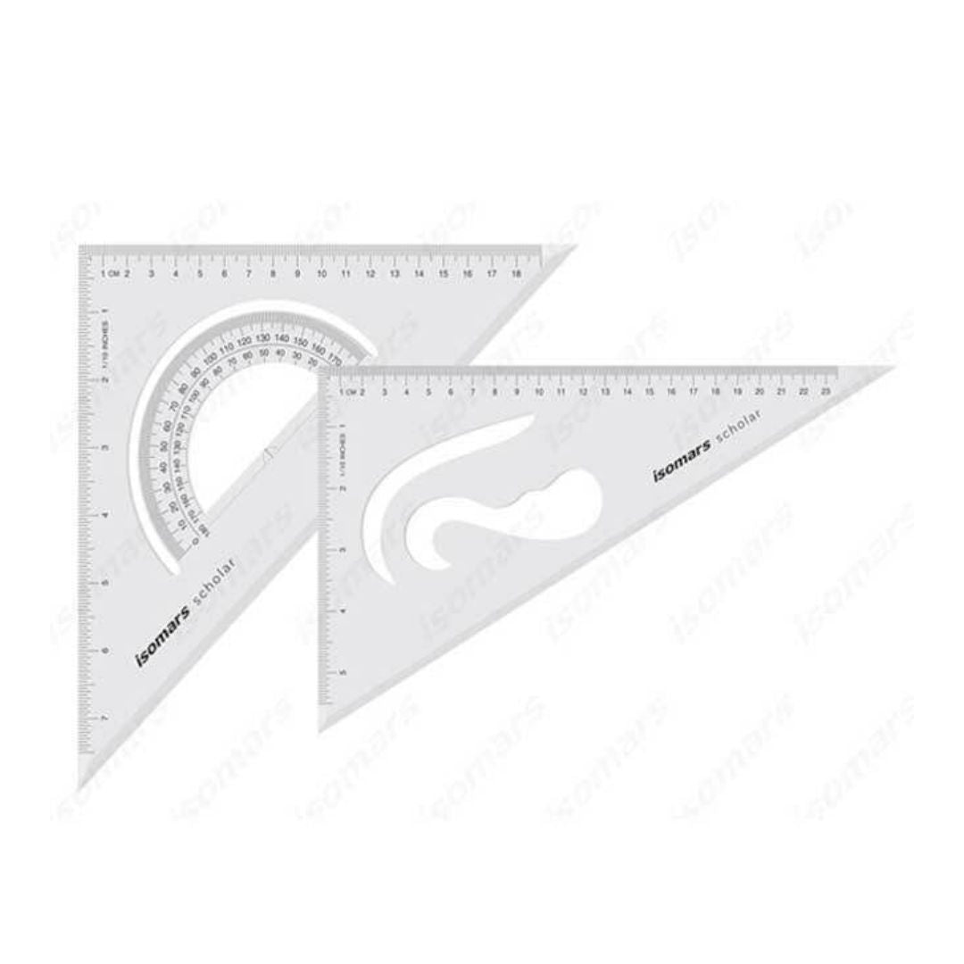 isomars Set Squares Scholar, 8"x10"