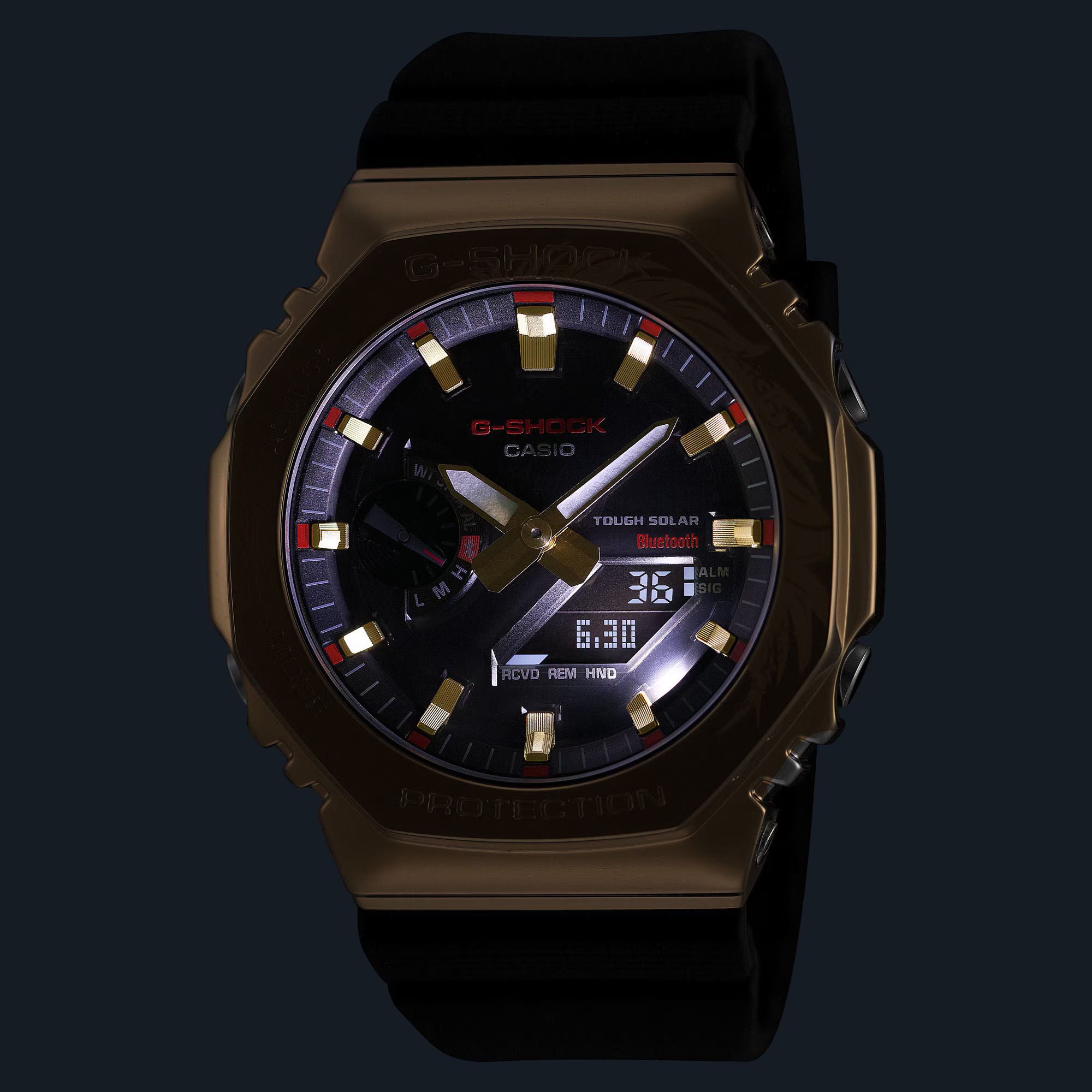 Casio G-SHOCK G-STEEL 2100 Series GBM-2100CX-9A, Year of the Horse Limited Edition Tough Solar Bluetooth Watch