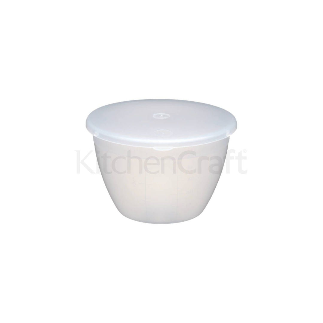 Kitchen Craft Plastic Pudding Basin With Lid