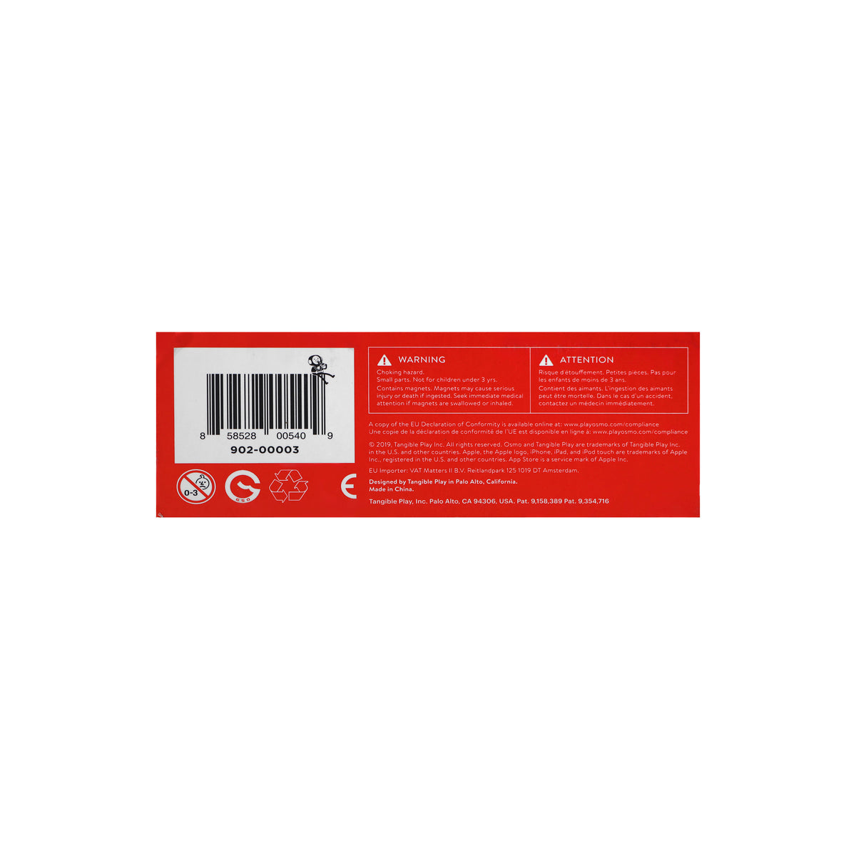 Osmo Pizza Co.Game, Model 902-00003