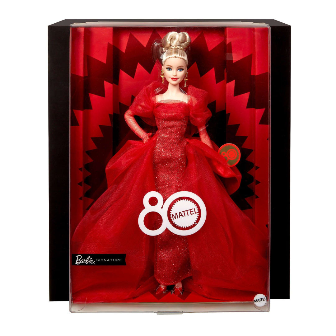Barbie Signature Barbie Mattel 80th Anniversary Doll