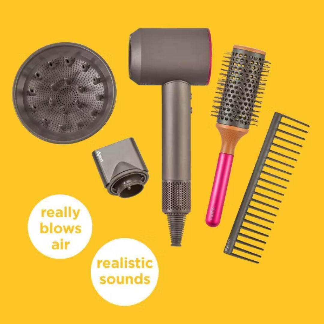Casdon Dyson Supersonic Styling Set 5 Pieces, 3+ years