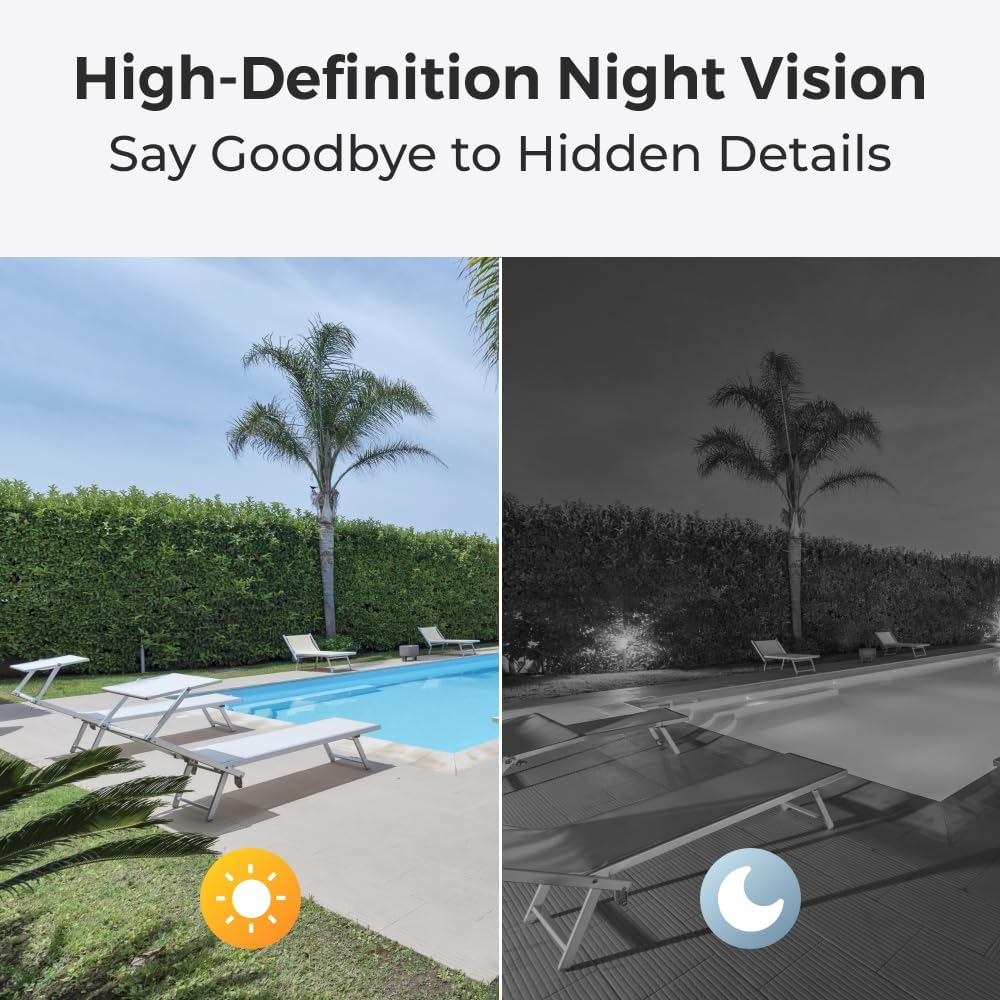 Reolink P320 PC510AB2K01 5MP PoE IP Security Camera with AI Detection, 2K+ Video & 30m Night Vision