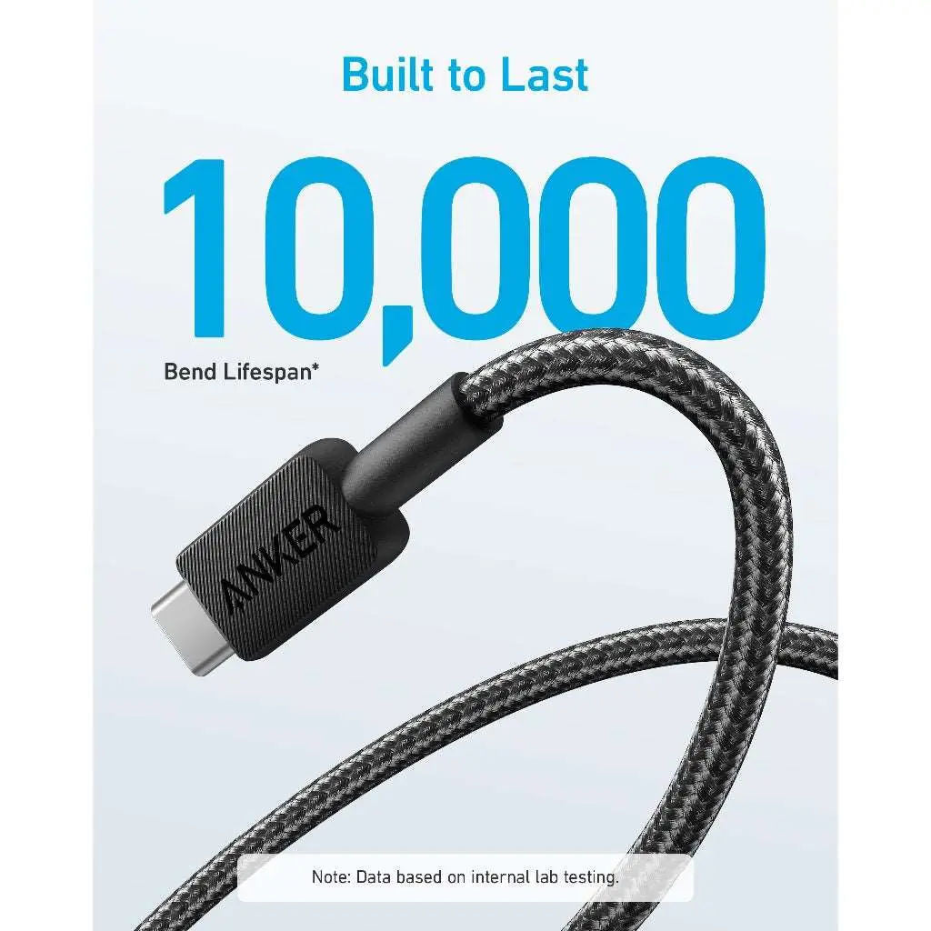 Anker 322 PowerLine USB-A to USB-C Cable 3ft / 0.9m