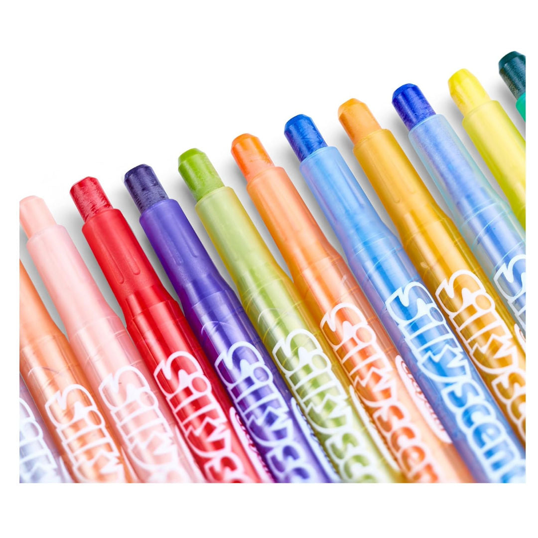 Crayola Silly Scents Smash Ups Mini Twistables Crayons, 24 Pieces