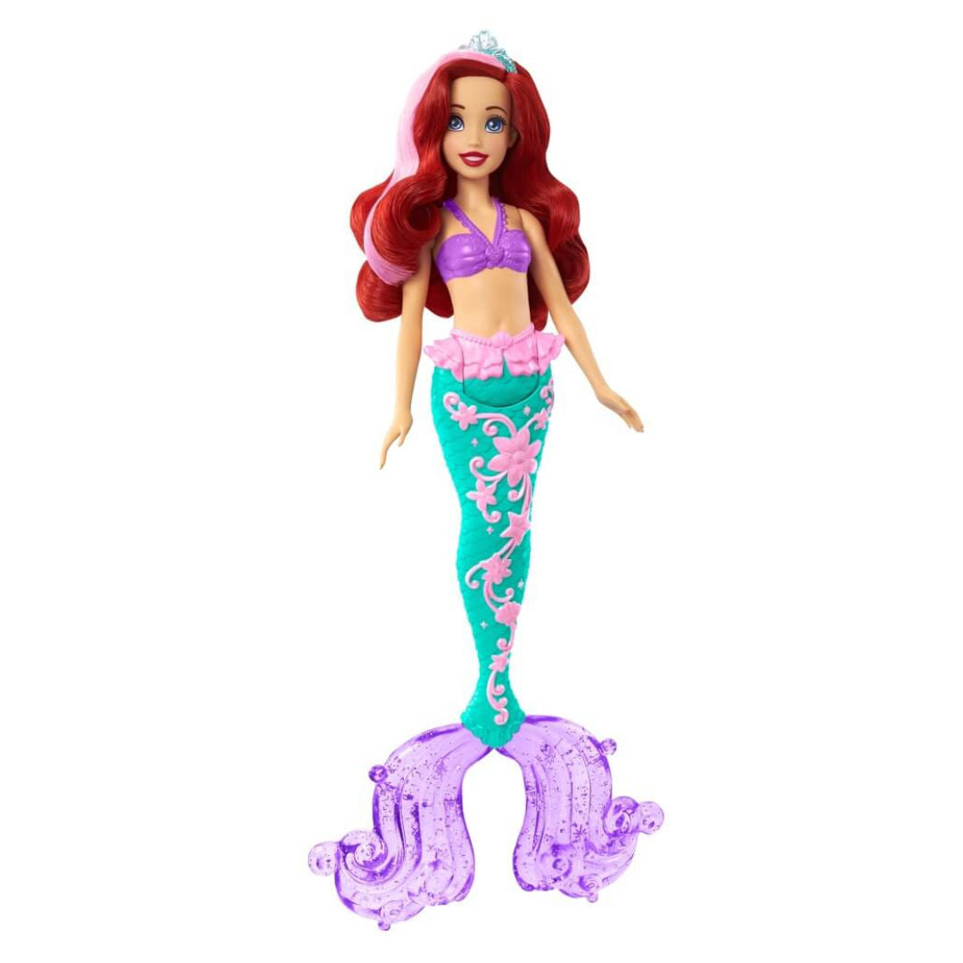 Disney Princess Ariel Mermaid Color Splash Doll, For Age 3+ Years