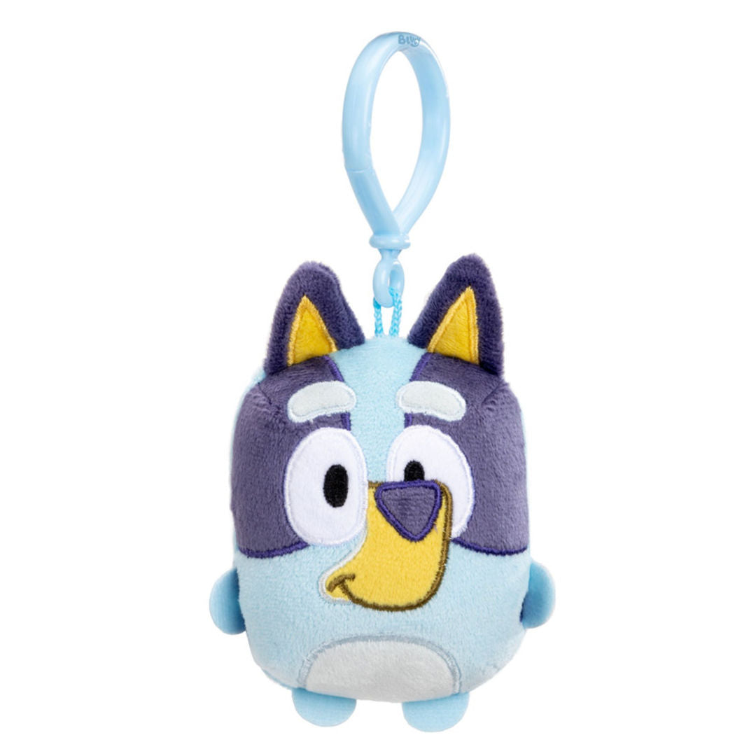 Bluey Mini Plush Toy with Backpack Clip (10cm), 3+ years