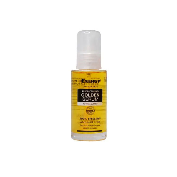 Energy Cosmetics Restructuring Golden Hair Serum with Jojoba Oil, 60ml