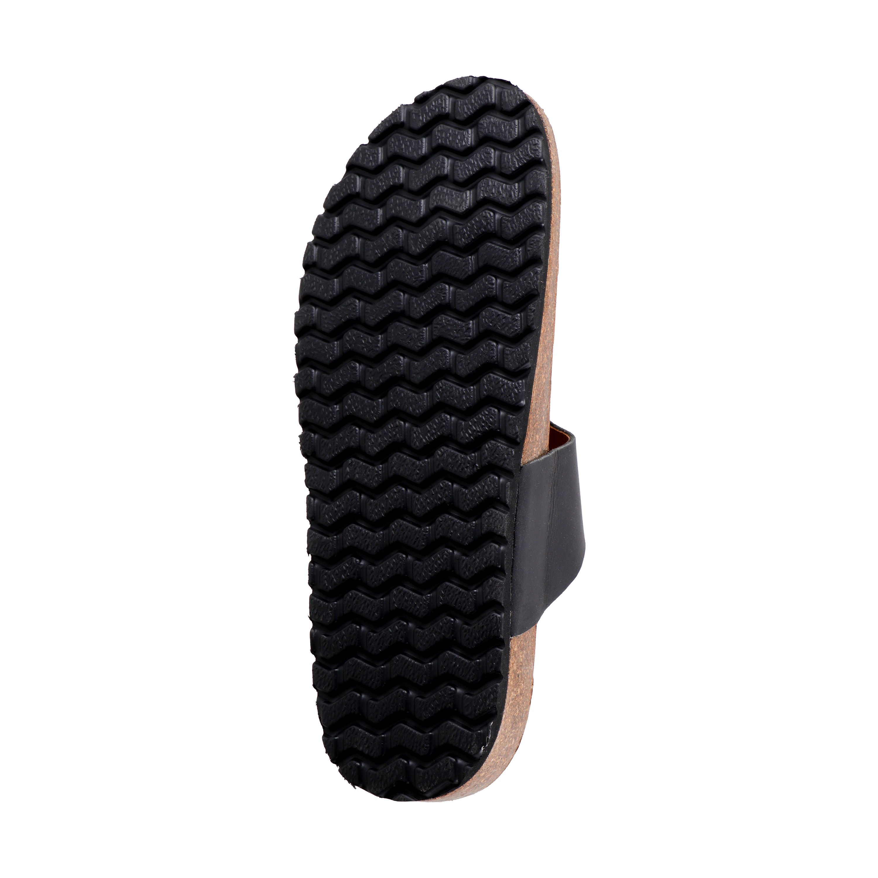 SABER BIRK -1 Men's Genuine Leather Sandals with Cork-Latex Footbed & EVA Sole
