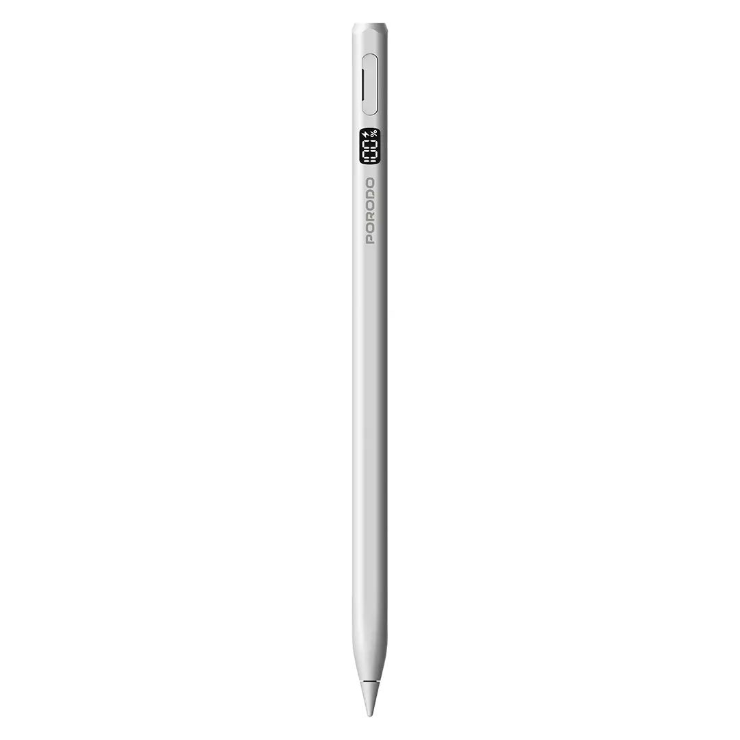 Porodo Magnetic Active Stylus Pen for iPad, White