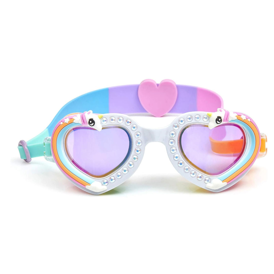 Bling2O Pony Ride Rainbow Magical Ride Swim Goggles, 5+ years