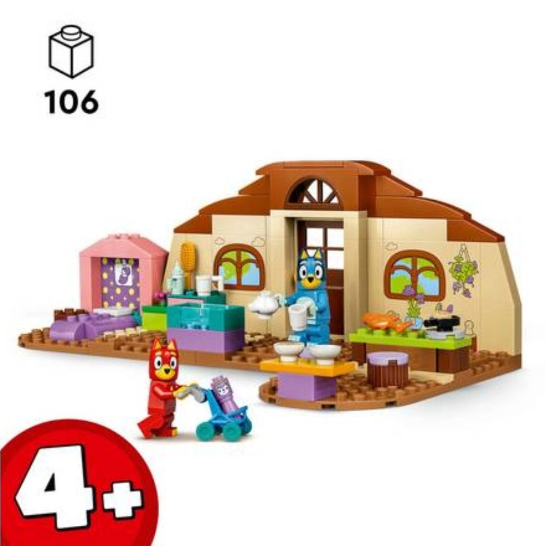 LEGO Bluey School with Rusty and Bluey Toy,106-Pieces, 4+ Years