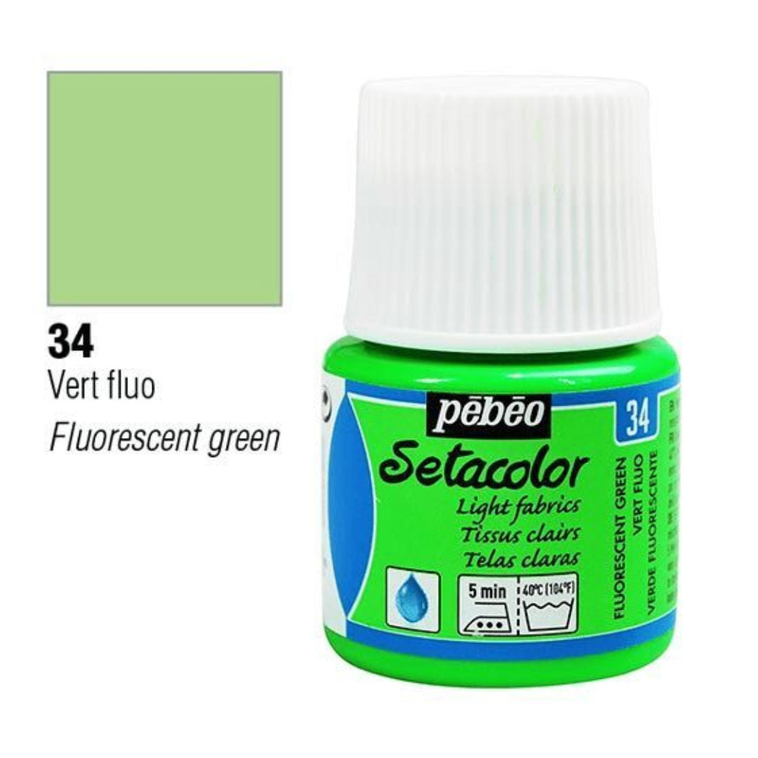 Pebeo Setacolor Light Fabrics Fluorescent, 45 ml