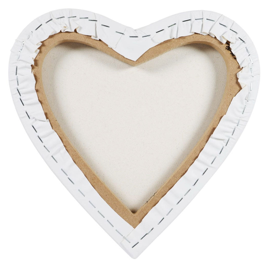 Mont Marte Heart Canvas Signature Board