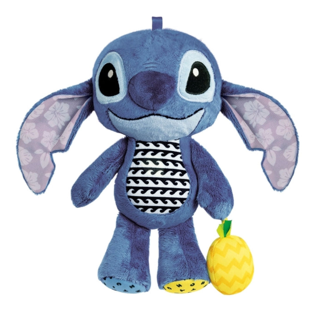 Disney baby, Clementoni Lio Baby, Stitch First Activities, Plush Toy, Blue