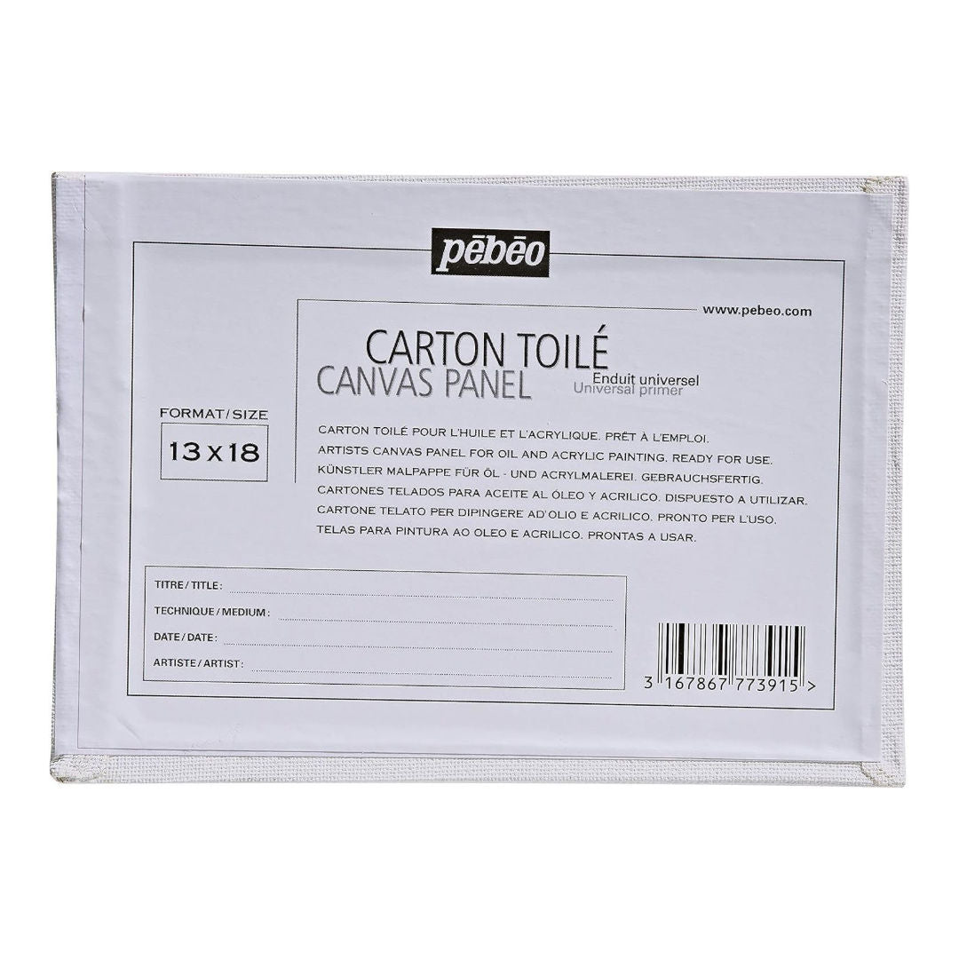 Pebeo Canvas Panel Board, 13×18cm, 777391