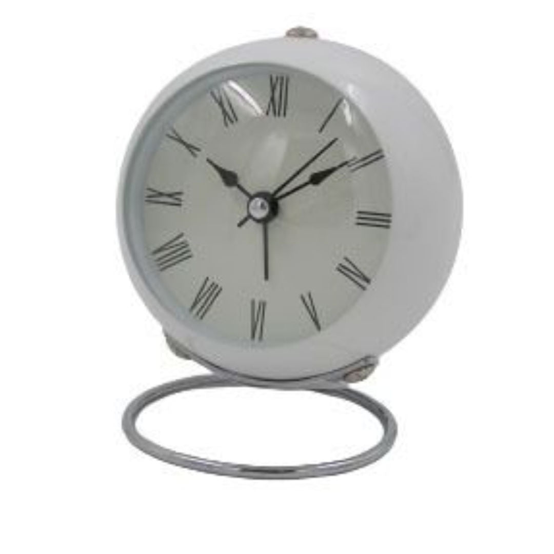 RSC Round Table Alarm Clock, 10cm, Assorted Colors, C20-014-015