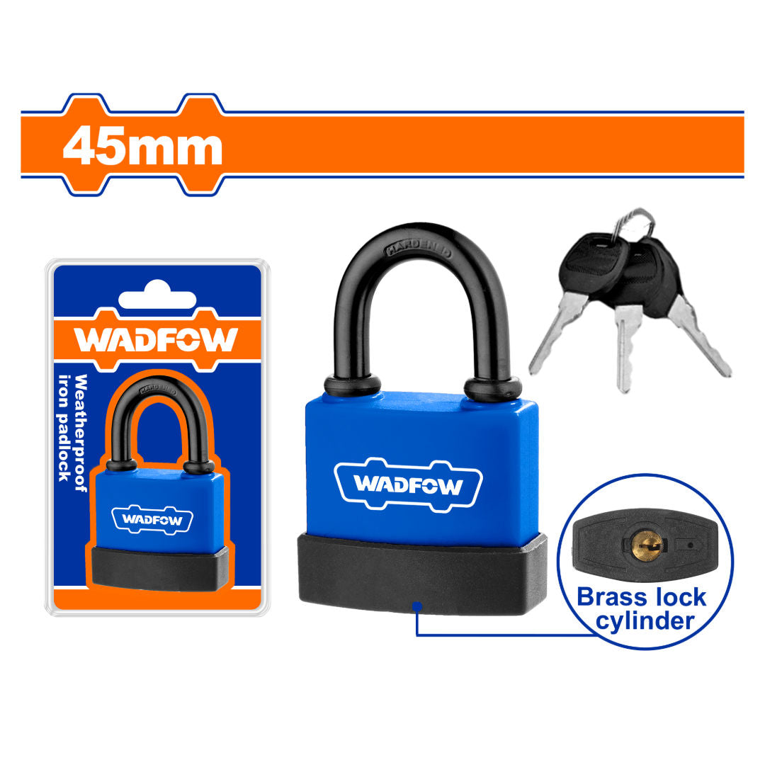 WADFOW Weatherproof Iron Padlock