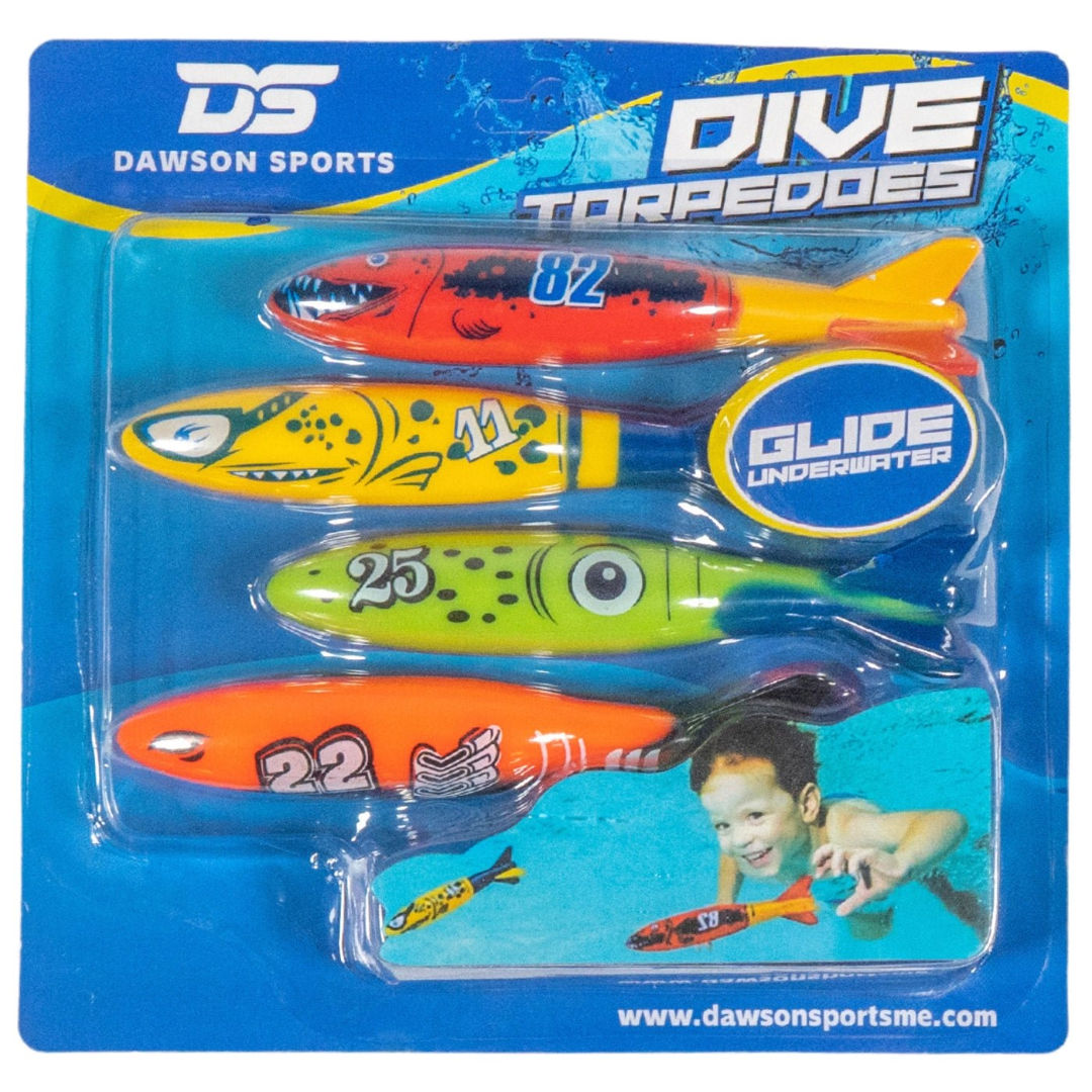 Dawson Sports Dive Torpedoes, Set of 4, For Age 3+ Years