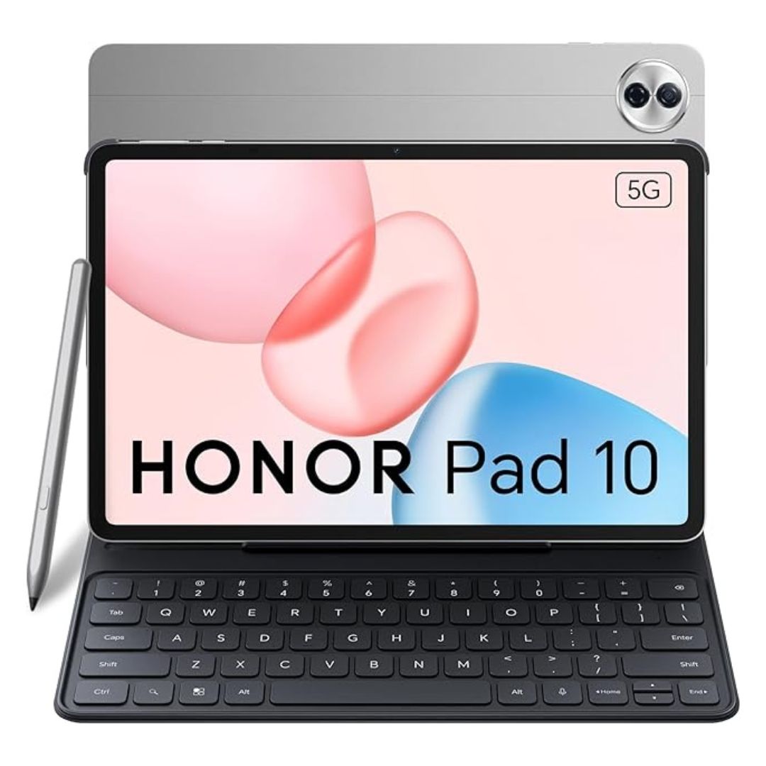 HONOR Pad 10 Wifi 12.1 Inch Tablet 8GB RAM 256GB ROM Gray Bundle with Free Keyboard Case & Honor Choice Pencil