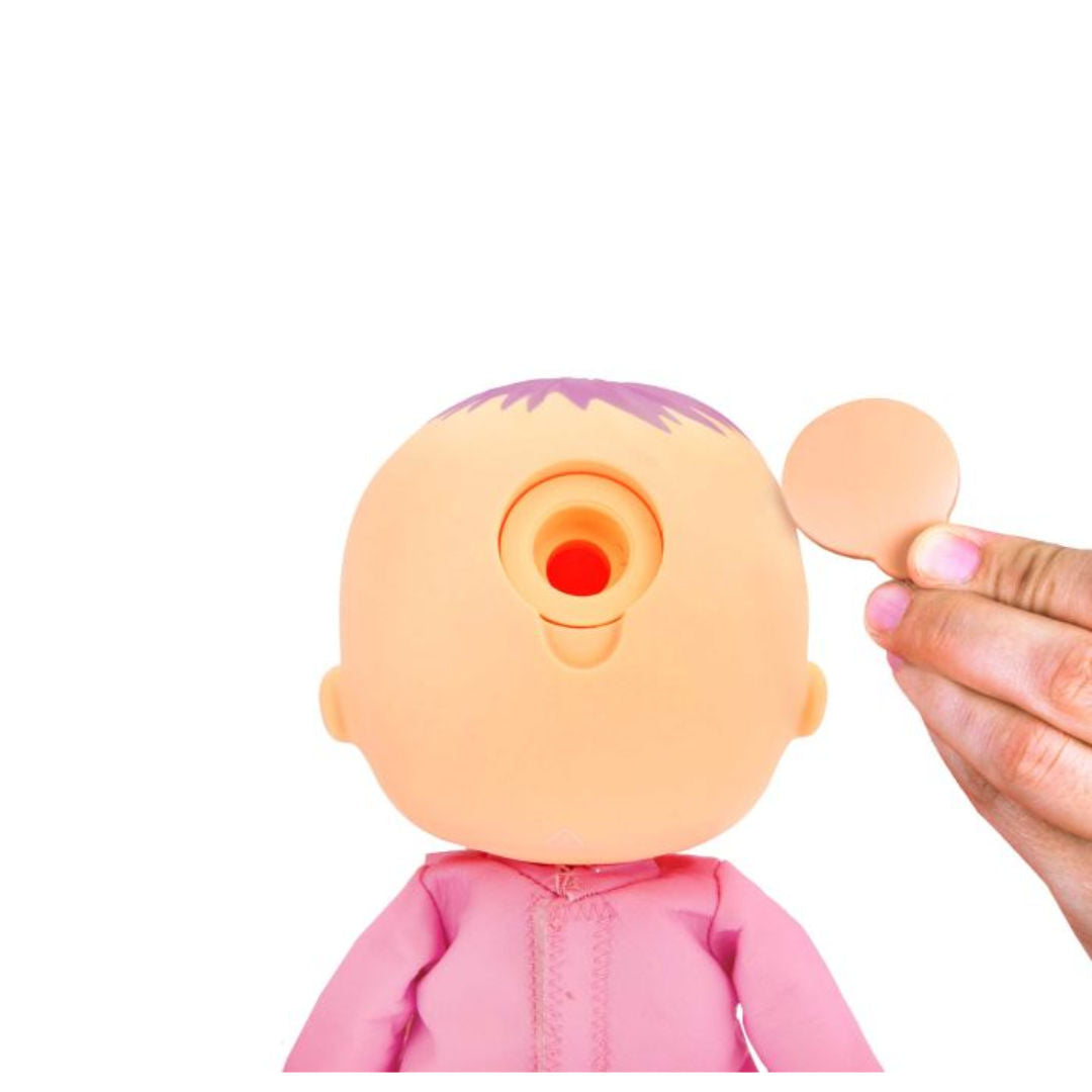 Cry Babies Newborn Sarah My First Bath Doll Playset, For Age 18+ Months