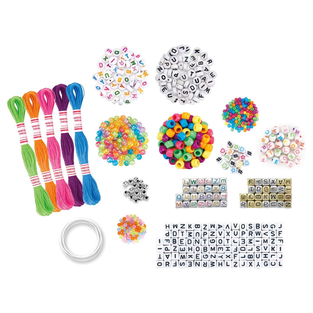 Cra-Z-Art Shimmer 'n Sparkle ABC Fashion Bead Bracelet Kit, 6+ Years