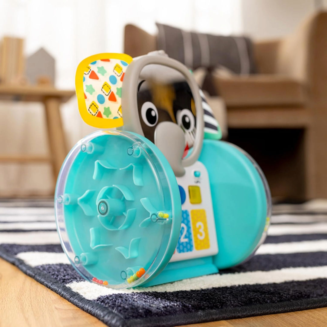 Baby Einstein Chase & Tap Earl Interactive Crawling Toy, 6 Months+