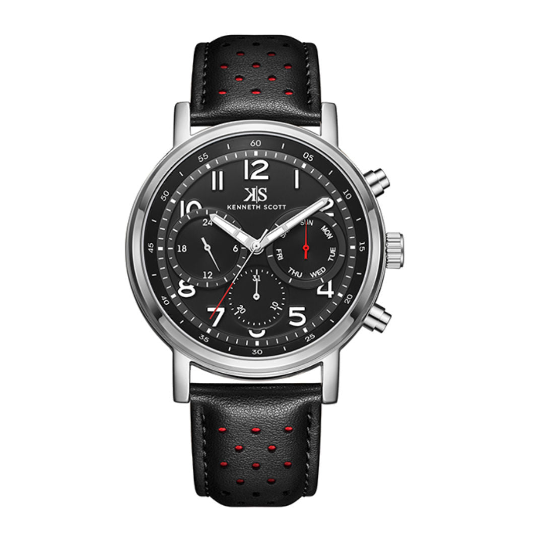 Kenneth Scott Men's Analog Watch, K24119 Series