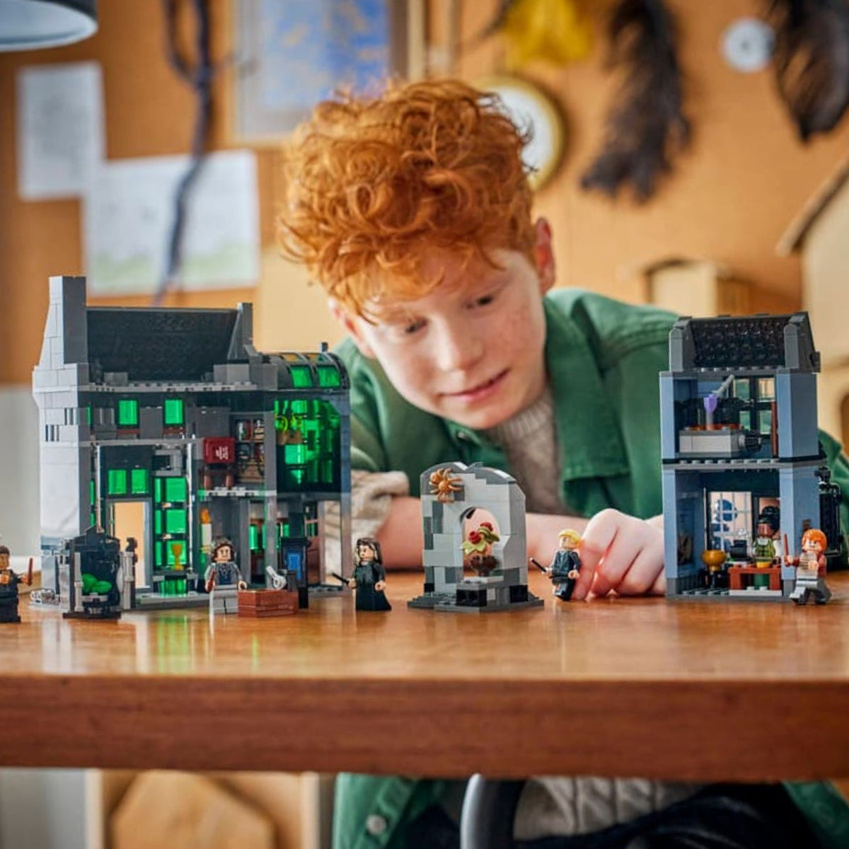 LEGO Harry Potter 76471 Knockturn Alley Wizarding Shops Building Toy Set, 788 Pieces for Girls and Boys Ages 8 Years and Above