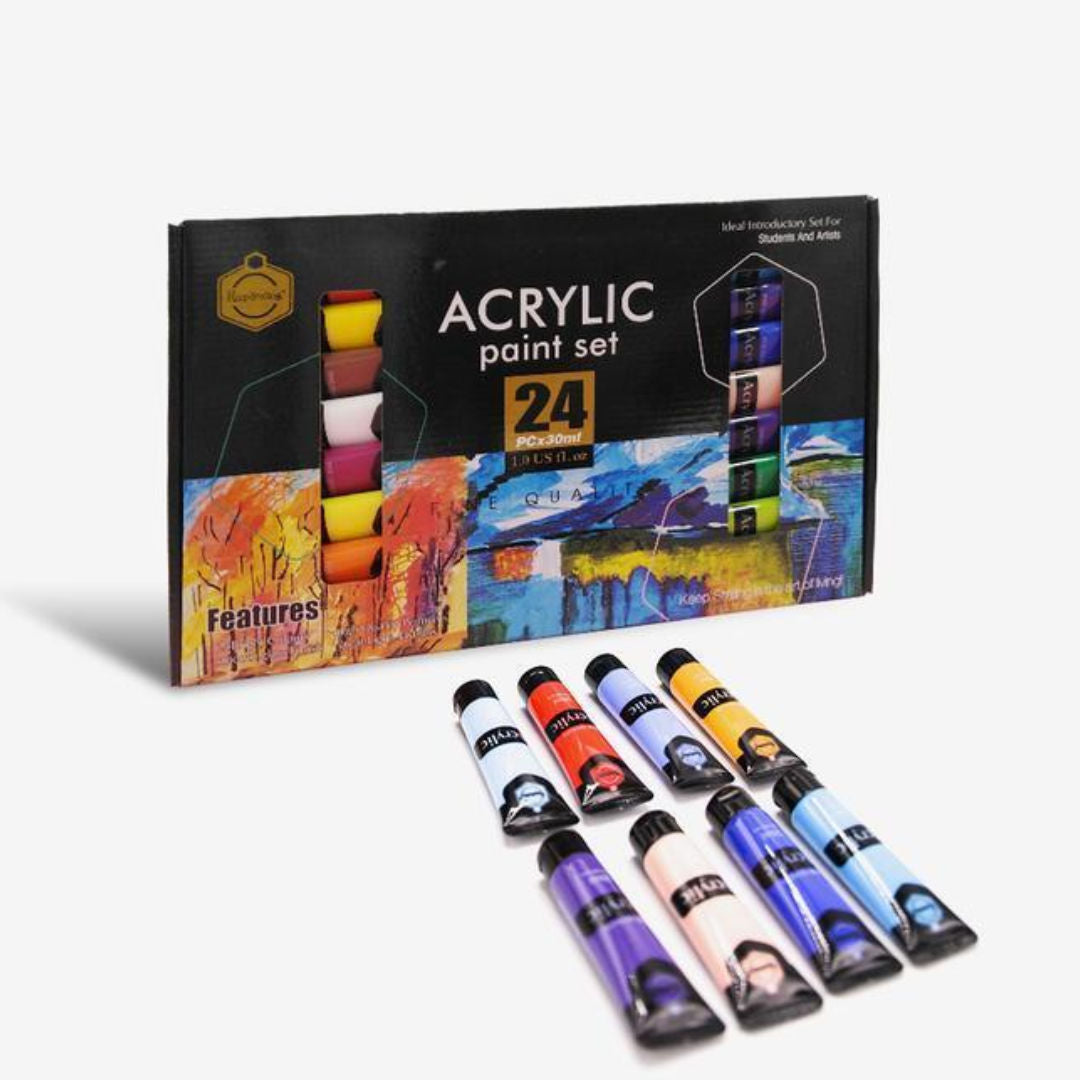 RSC Keep Smiling Acrylic Paint Set, 24x30ml, K25-057
