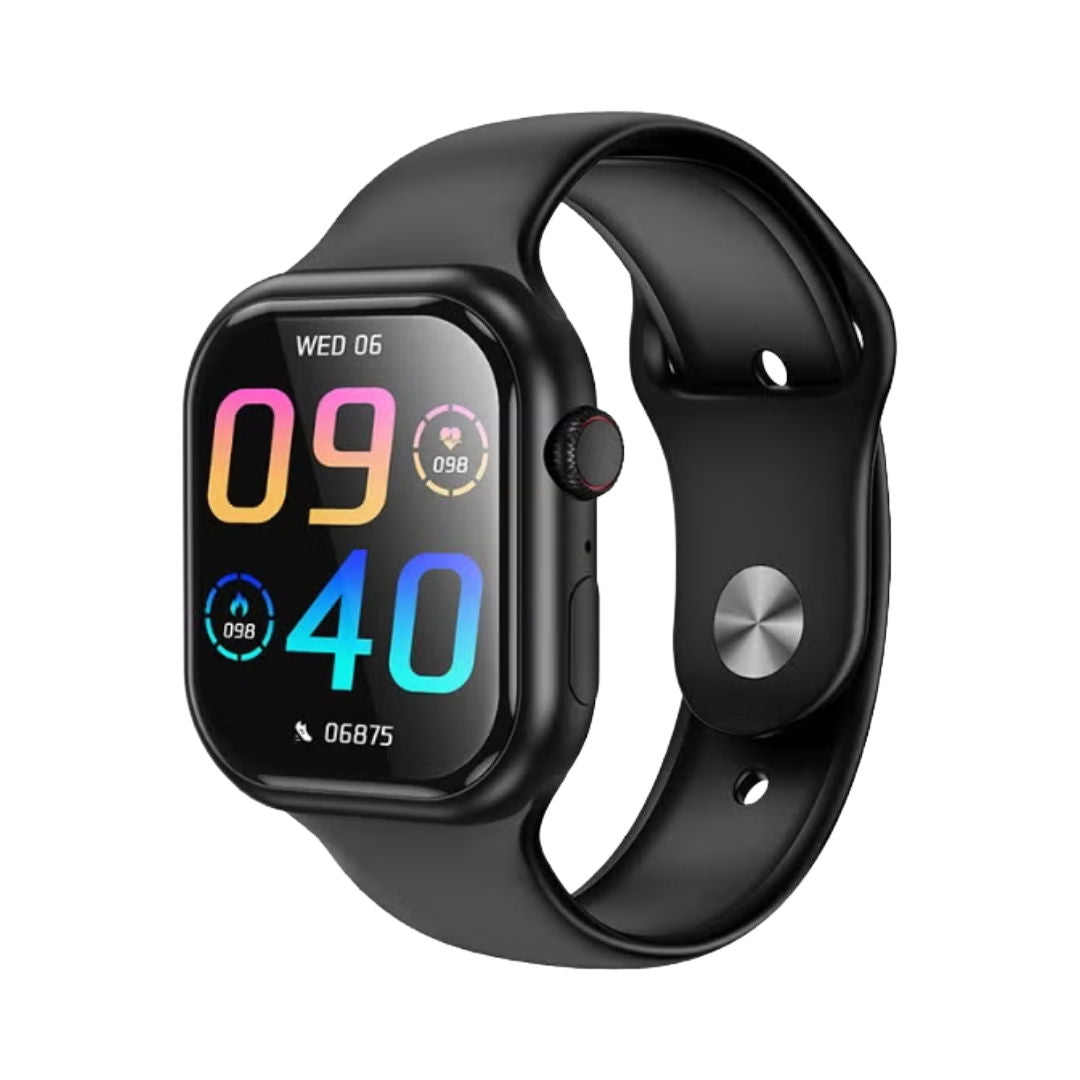Hoco Y23 Smart Sports Watch with Call Version, 2.02-Inch Display, Black