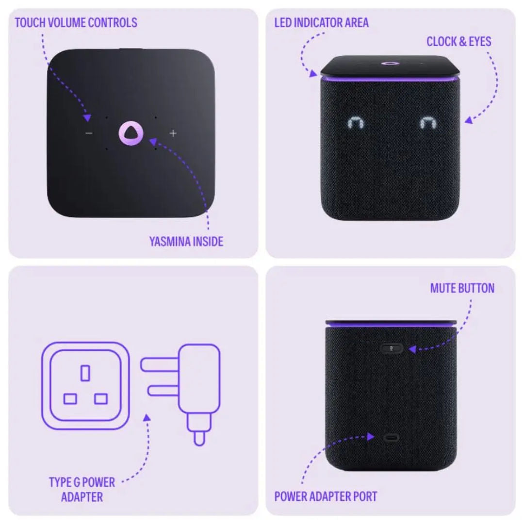 Yasmina Midi Ai Enabled Smart Bluetooth Speaker