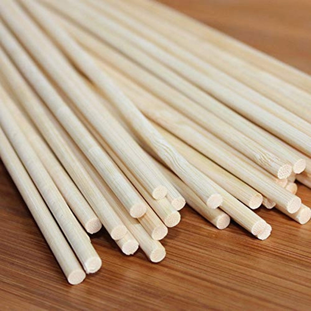 RSC 14 Inch BBQ Flat Wooden Skewers Pack of 24 Grilling & Kebab Sticks, Model P15-382