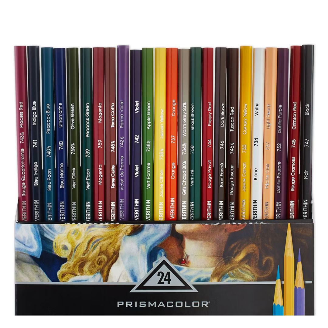 PRISMACOLOR VERITHIN, 24 Color Pencil, 02427