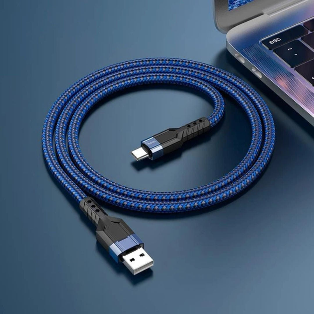 Hoco U110 USB-A to Type-C Charging Data Cable, 1.2m