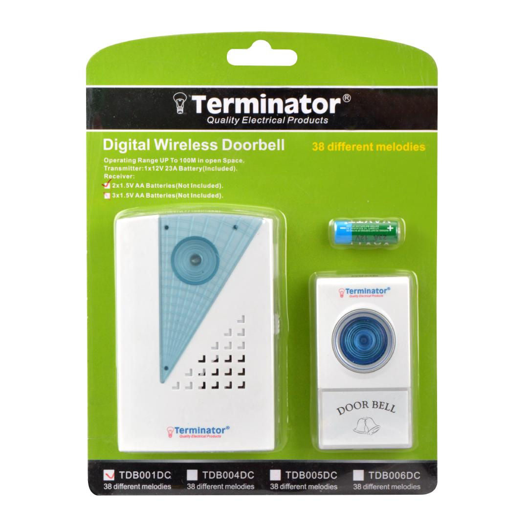 Terminator Digital Wireless Doorbell