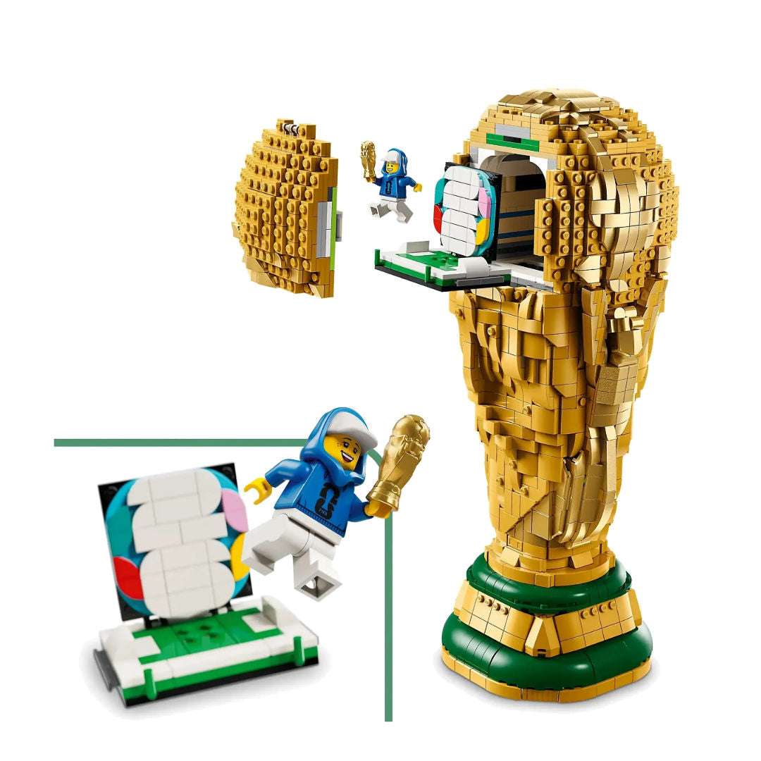 LEGO Editions FIFA World Cup Official Trophy 43020 Building Toy Set, 2842 Pieces, For Age 12+ Years